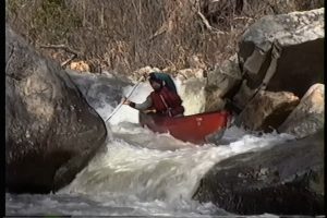Johnnies Creek in Open Canoes - Raw Video 1994