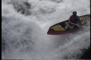 Open Canoes & a Broken Hand on Overflow Creek 1995 - Raw Video