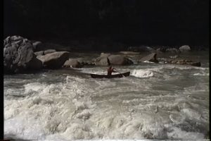Paddling the Cheat River in Canoes & kayaks - 1995 - Raw Video