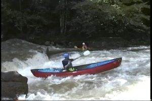 Milt Aitken OC1 & Ted Newton K1 on Cranberry River, WV