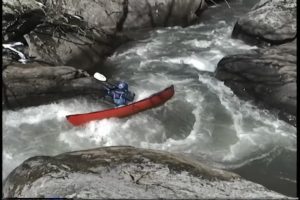Milt Aitken Canoeing Obed River, TN